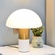 Настольная лампа гриб MUSHROOM FLAIR, 30*35 см, белая