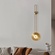 Настенный светильник, Бра HERRY 25*105, бронза, металл, LED.