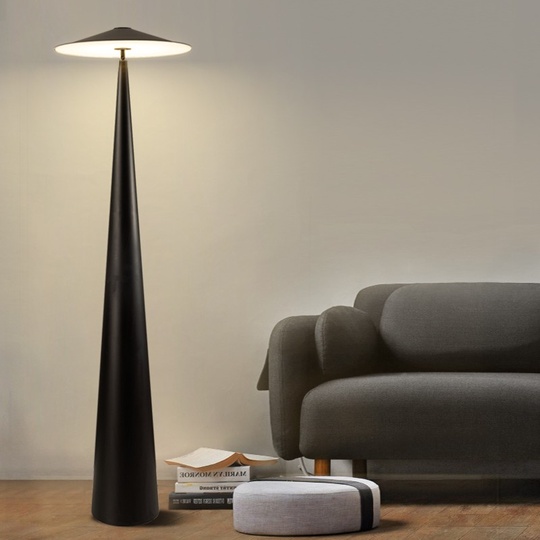 Напольный светильник черный Mushroom, LED, 5 Вт