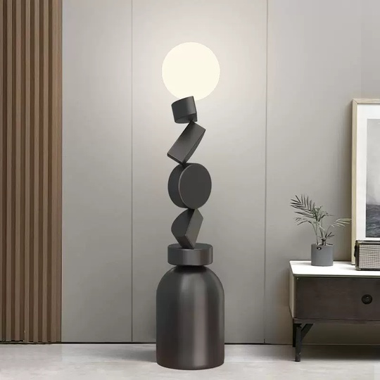 Торшер черный Ethralo, 35*35*140 см, LED, , металл, 10 Вт