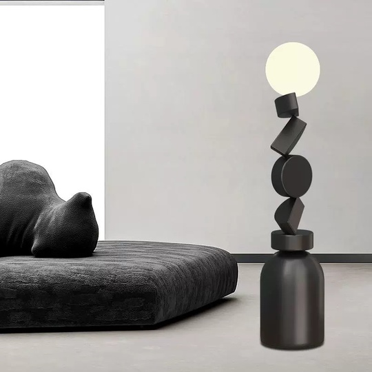 Торшер черный Ethralo, 35*35*140 см, LED, , металл, 10 Вт