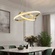 Люстра подвесная, медь, ПММА, MAUI 60*80 металл, LED.