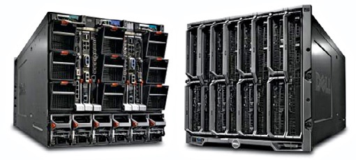 Сервер Dell PowerEdge M1000e - 16 x M620