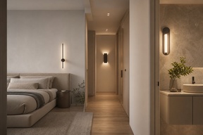 Светодиодные бра: как выбрать LED модель для спальни, коридора и ванной
