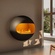 Настенный 3D камин, черный, Luxer 80*80 см