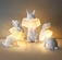 Настольная лампа RABBIT 30*32, белый, смола