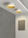 Потолочный светильник белый Eluviop, металл, 50*29 см, светодиодная, LED