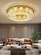 Люстра подвесная, золотой, кристалл, SOPHISTICATED 40*18, металл, LED.
