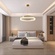 Люстра подвесная, медь, ПММА, ABDON 60*8, металл, LED
