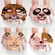 Маска для лица Animal face dog