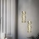 Люстра подвесная, хром, хрусталь, DAISY 12*25 металл, LED.