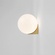 Настенный светильник, Бра ELLEN 15*15, медный, металл, G9.