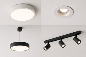 Потолочные светильники LED для разных задач: как выбрать тип, свет и монтаж