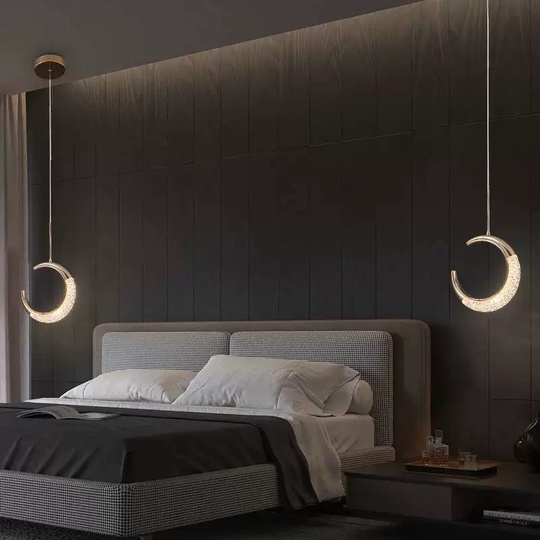 Светильник подвесной, золотой Elimora, металл, 20*18 см, LED