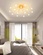 Люстра золотая Altreve, металл, стекло, 70*18 см, G4