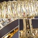 Люстра подвесная BILGEHAN 50*35 золото, кристалл, металл, LED.