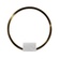 Настольная лампа RING 35*37, белый, бронза, мрамор