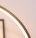Настольная лампа RING 35*37, белый, бронза, мрамор