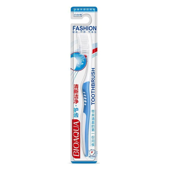 Зубная щетка Soft Bioaqua, мягкая, 0.039 кг, Китай, голубая, зеленая, фиолетовая, оранжевая, розовая