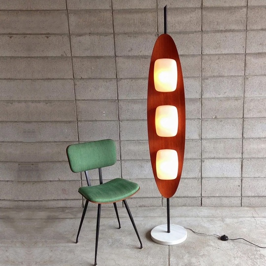 Напольный светильник коричневый Totem Floor, LED, 10 Вт