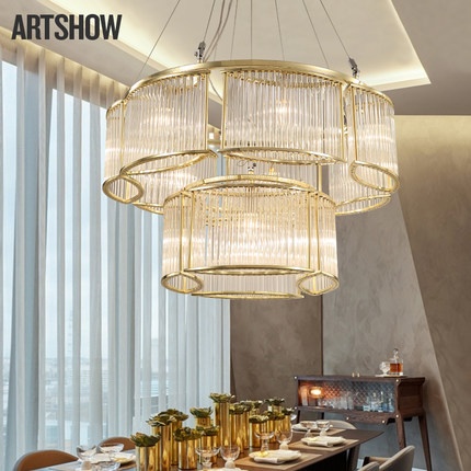 Дизайнерские светильники Avoire 50*25 см, led, e14, железо, стекло