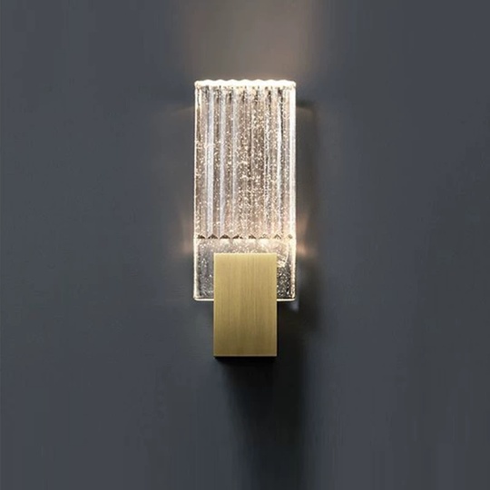 Настенный светильник ASOLLE, Бра, 11*28, бронза, медь, LED.
