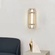 Настенный светильник ABBY, Бра 15*35, бронза, металл, LED.