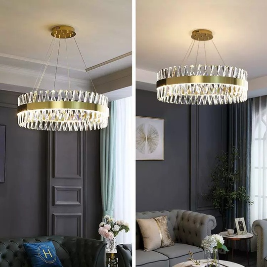 Люстра подвесная, медный, стекло, ROYAL 80*25, металл, LED.