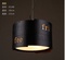 Дизайнерский светильник 36*22 см led, e14, железо, ткань