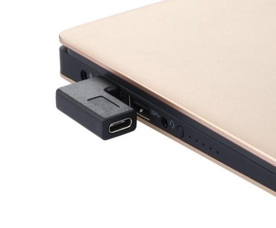 Переходник USB3.1 TYPE-C 90 градусов