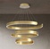 Люстра подвесная, медь, ПММА, LOLA 40*60*80 металл, LED.