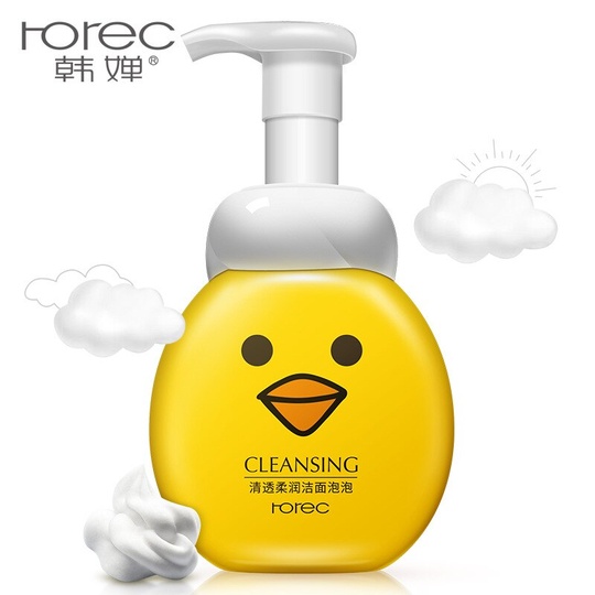 Воздушная пенка для умывания c экстрактами граната и камелии Cleansing Chick