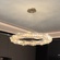 Люстра подвесная, хром, кристалл, WENDY 80*12, металл, LED.