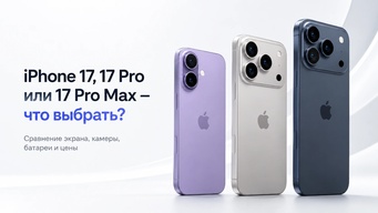 iPhone 17, 17 Pro или 17 Pro Max: что выбрать и стоит ли переплачивать