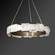 Светильник подвесной бронзовый Alveris, металл, трос 100 см, 90*18 см, LED