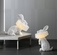Настольная лампа RABBIT 30*32, белый, смола