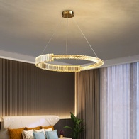 Люстра подвесная, медный, кристалл, AYSIN 100*80, металл, LED.