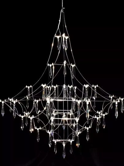 Хрустальная дизайнерская люстра Lumina Crystal