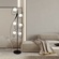 Напольный светильник MAI HE MAI черный 6 плафонов Milan Iluminacion, LED, 15 Вт