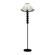 Торшер черный Alvorem, 25*25*160 см, LED, Е27, металл, 10 Вт