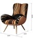 Кресло McKinley Milk Velvet Design, 82*104*92 см, ткань, не раскладное - итальянский стиль
