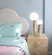 Настольная лампа DOUBLE LIGHT, розовый