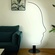 Торшер черный Face 50*155 см, LED, металл, 24 Вт