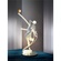 Торшер белый Girls ballerina, 60*155 см, LED, Е27, смола, стекловолокно, 35 Вт