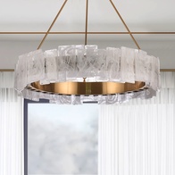 Люстра подвесная, бронза, стекло, CHANTI 60*95, металл, LED