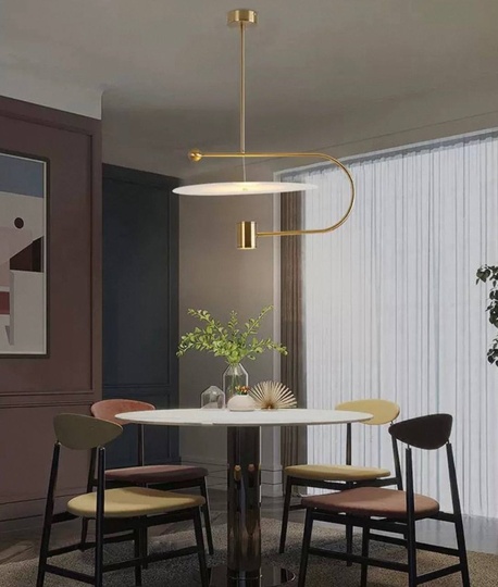 Светильник подвесной, бронза, Ellevap, металл, 45*38 см, LED