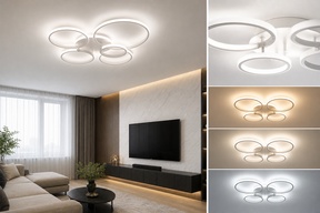 Как выбрать светодиодную люстру: LED, мощность, цветовая температура и отличия от моделей под лампы