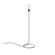 Торшер, черный One light 32*144, светодиодный, E27, металл