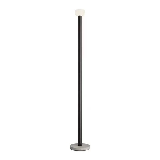 Торшер черный Elevith, 25*178 см, LED, мрамор металл, 10 Вт