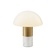 Настольная лампа гриб MUSHROOM FLAIR, 30*35 см, белая